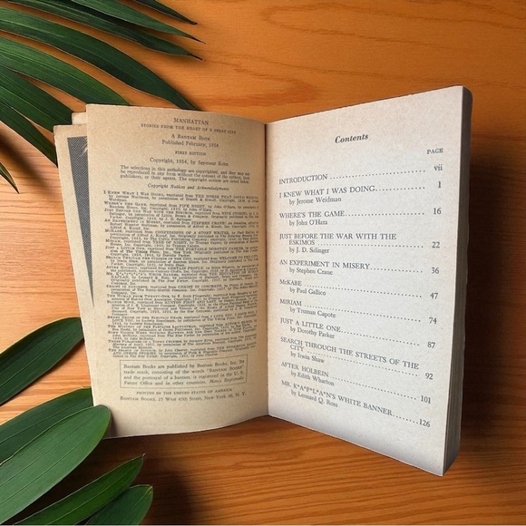 Vintage 1954 Manhattan: Stories from the Heart of a Great City - First Edition - Picture 7 of 9